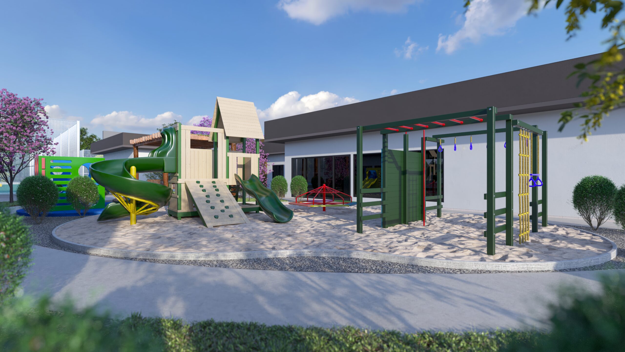 Playground do Alpnach Residence