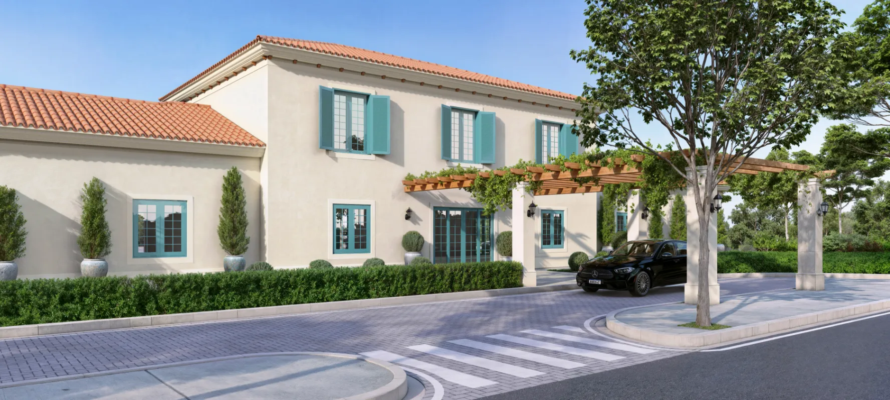 Arquitetura inspirada na Provence no Ville de Provence