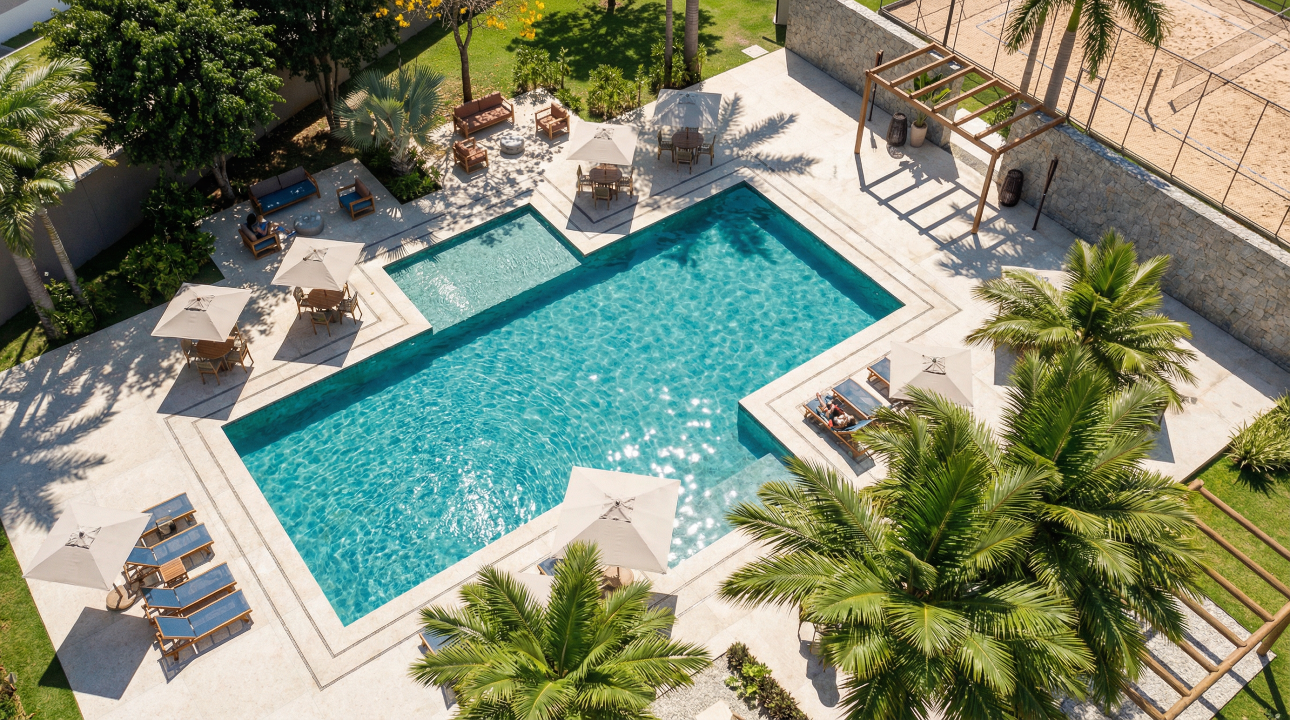 Piscina do San Marino Residencial