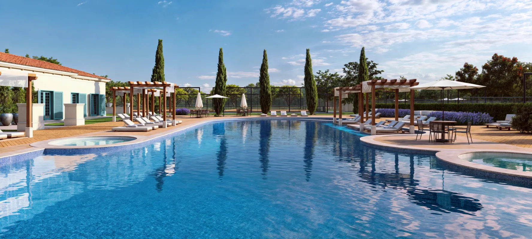 Piscina do Ville de Provence